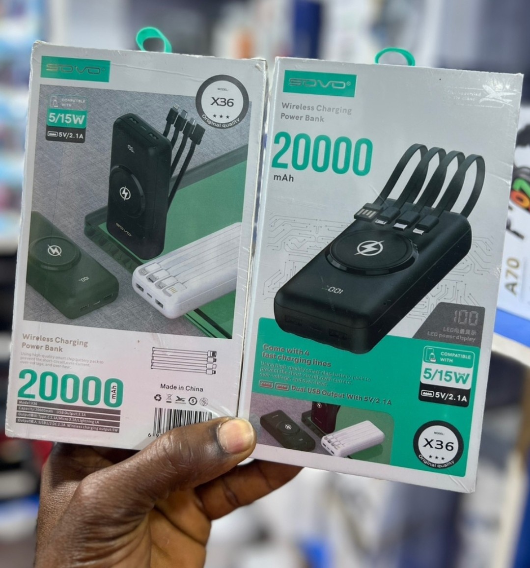 Wireless charging Power bank