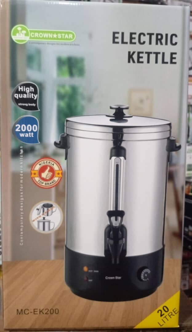 Master chef electric kettle 20L