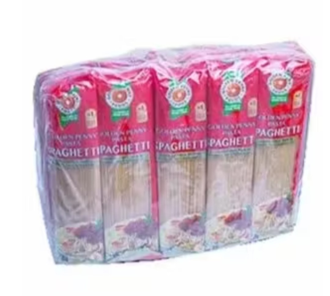 Golden penny spaghetti