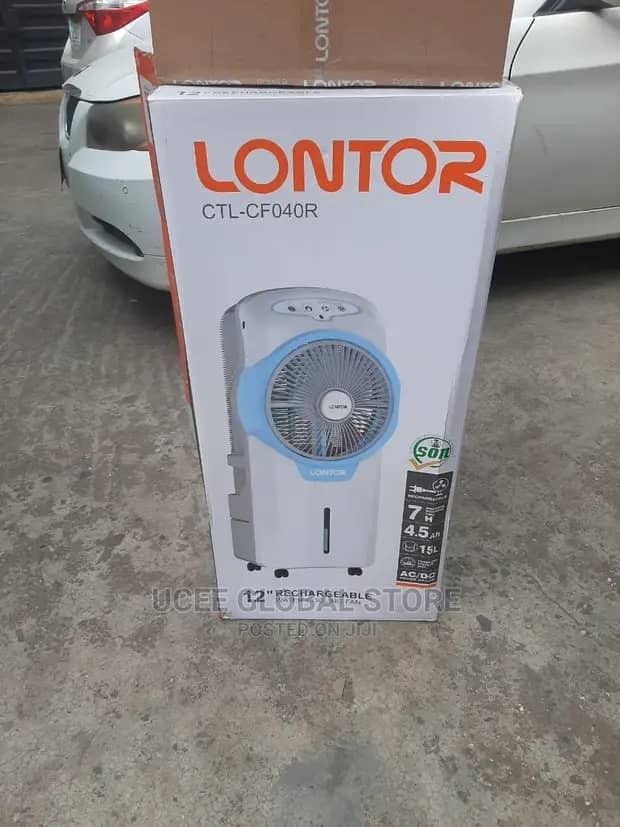 Lontor rechargeable cooler fan