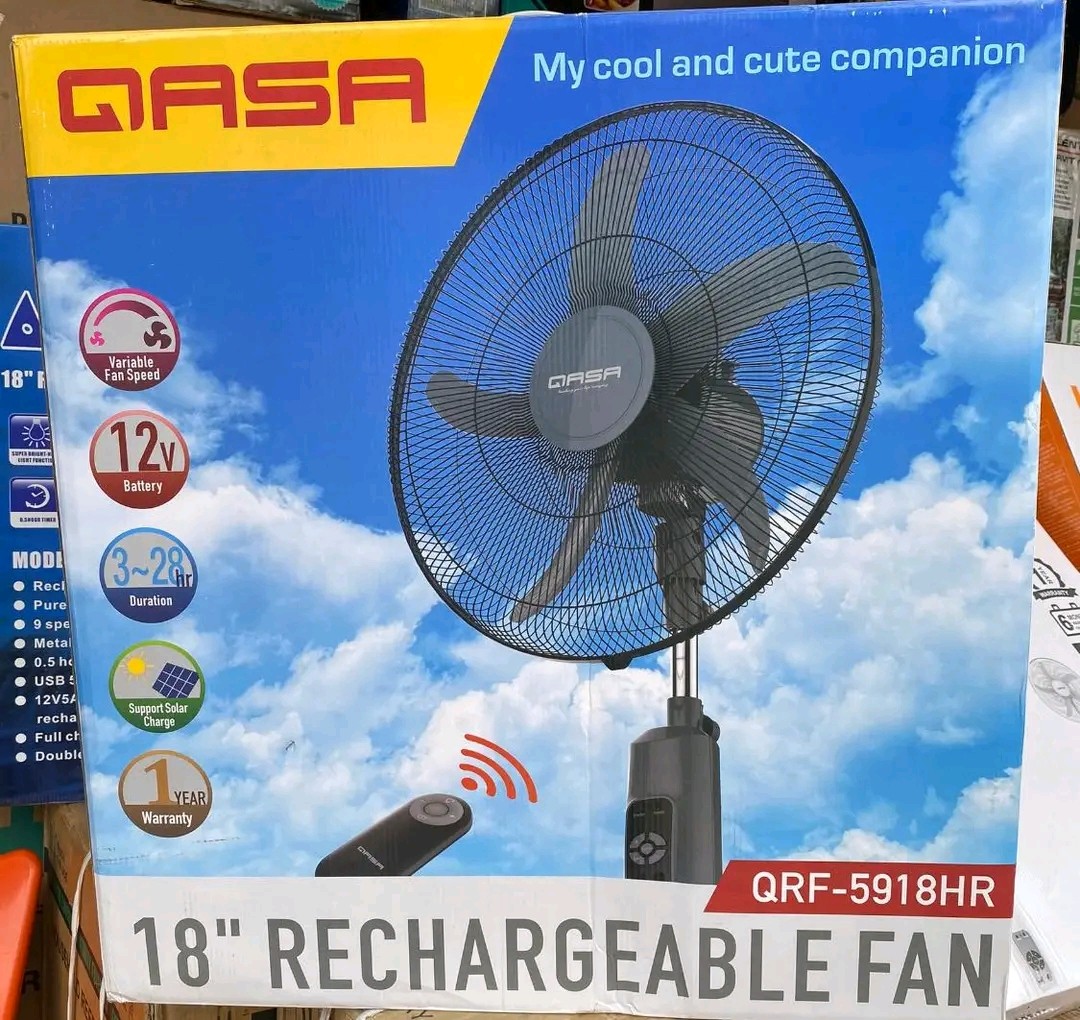 rechargeable fan
