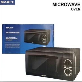 MAXI 20L Manual Microwave Oven with Dual Mechanical Knobs (700W)